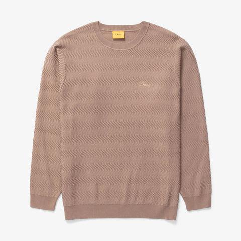 Wave Cable Knit | DIMEFA248TAN